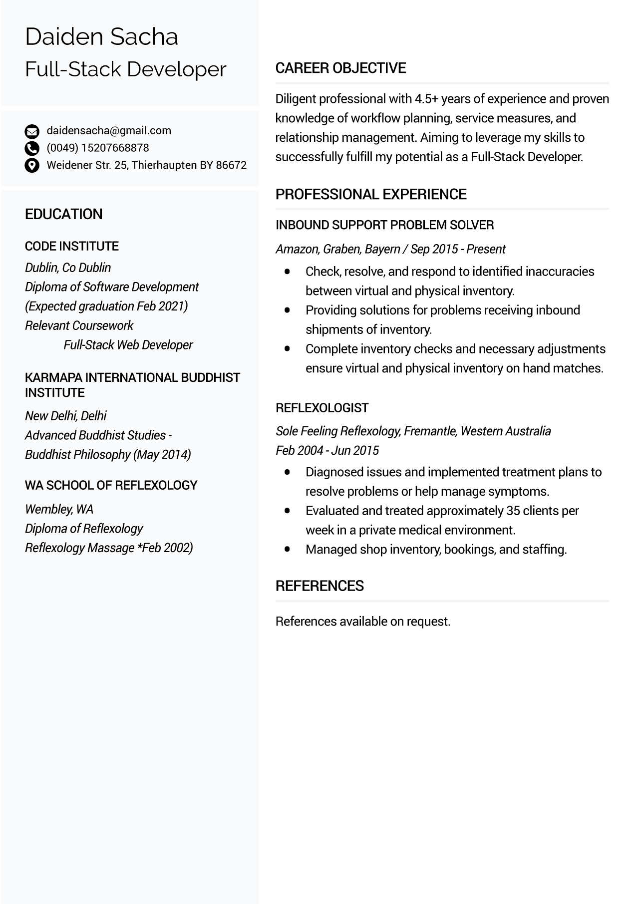 Resume 2020
